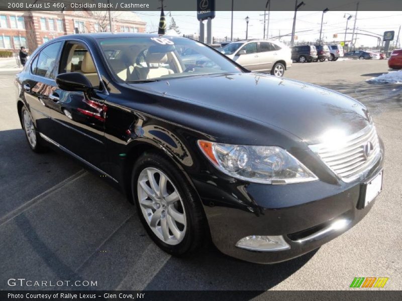 Obsidian Black / Cashmere 2008 Lexus LS 460