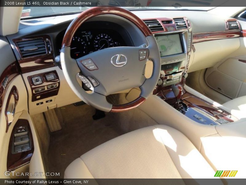 Obsidian Black / Cashmere 2008 Lexus LS 460