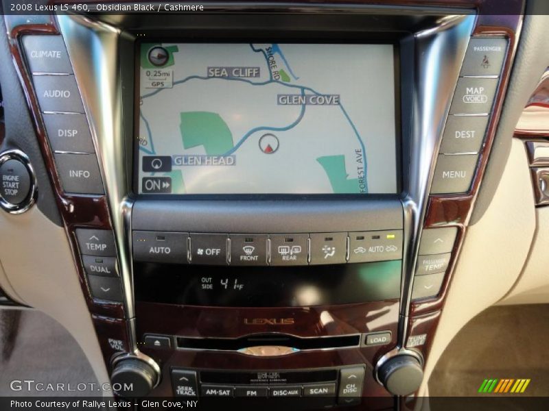 Obsidian Black / Cashmere 2008 Lexus LS 460