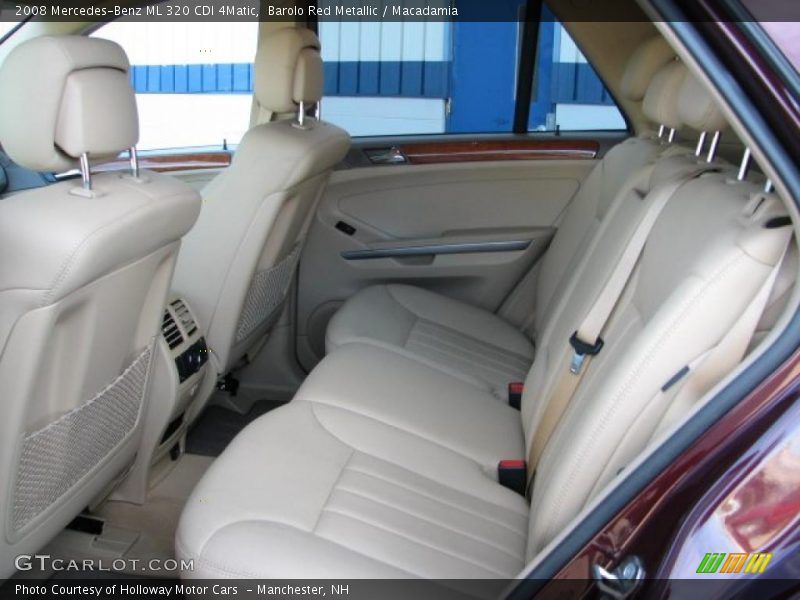 Barolo Red Metallic / Macadamia 2008 Mercedes-Benz ML 320 CDI 4Matic