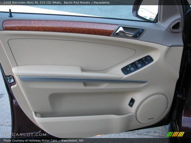 Barolo Red Metallic / Macadamia 2008 Mercedes-Benz ML 320 CDI 4Matic