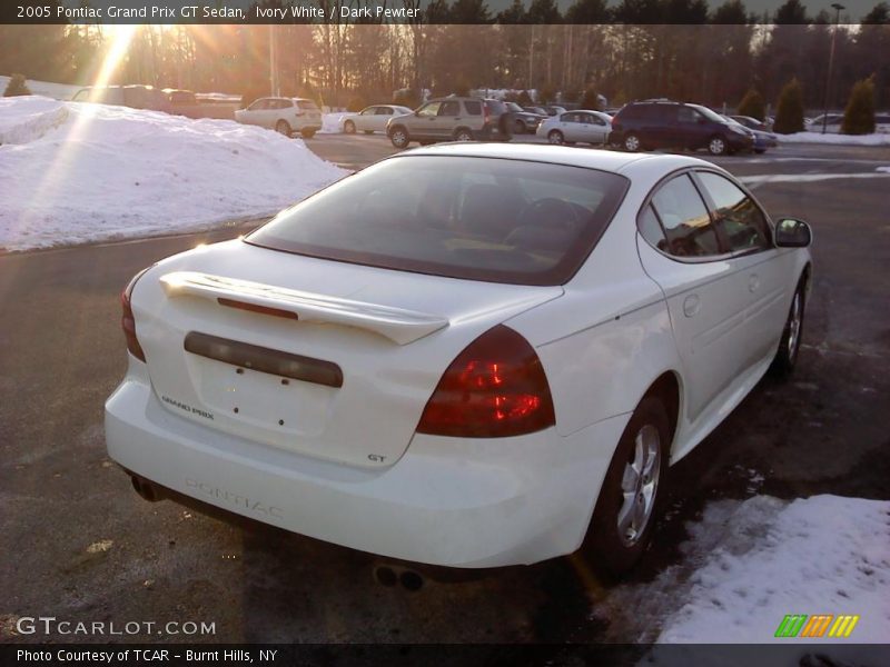 Ivory White / Dark Pewter 2005 Pontiac Grand Prix GT Sedan