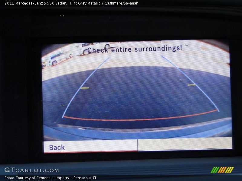 Flint Grey Metallic / Cashmere/Savanah 2011 Mercedes-Benz S 550 Sedan