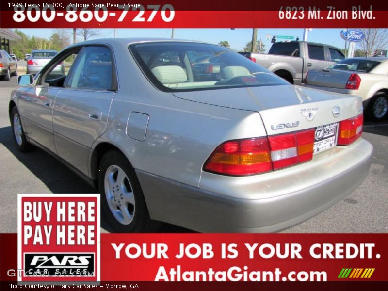 Antique Sage Pearl / Sage 1999 Lexus ES 300