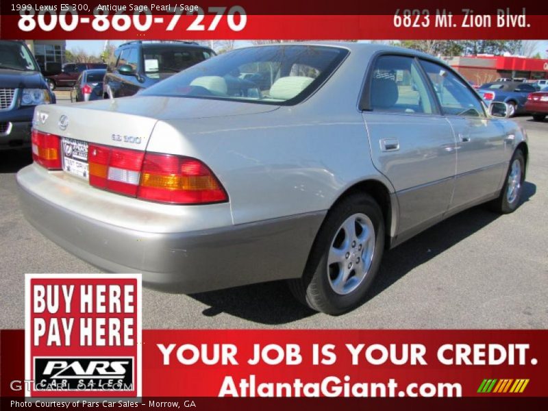 Antique Sage Pearl / Sage 1999 Lexus ES 300