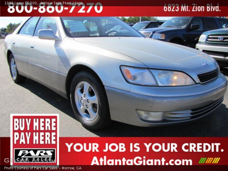 Antique Sage Pearl / Sage 1999 Lexus ES 300