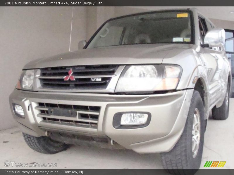 Sudan Beige / Tan 2001 Mitsubishi Montero Limited 4x4