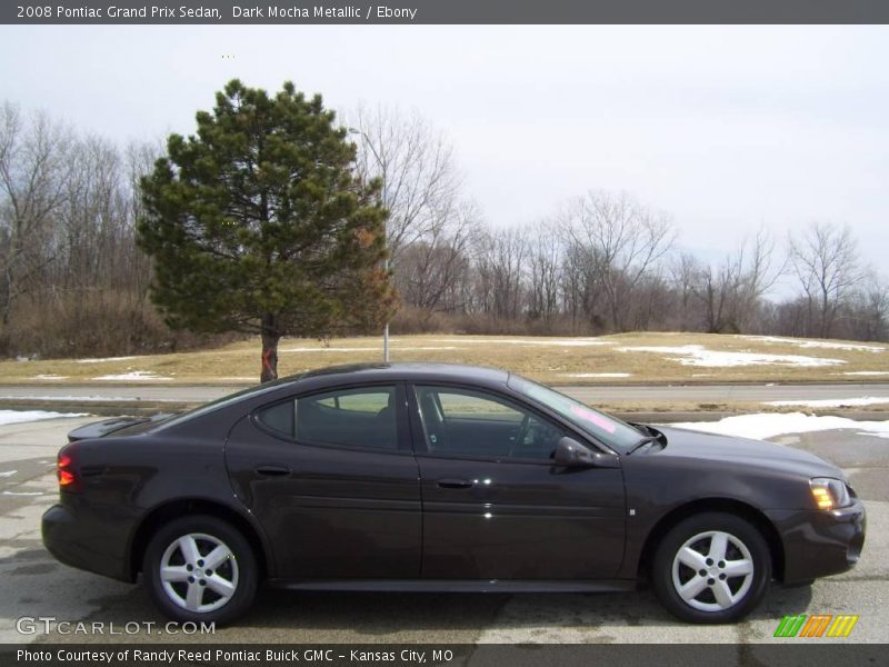 Dark Mocha Metallic / Ebony 2008 Pontiac Grand Prix Sedan