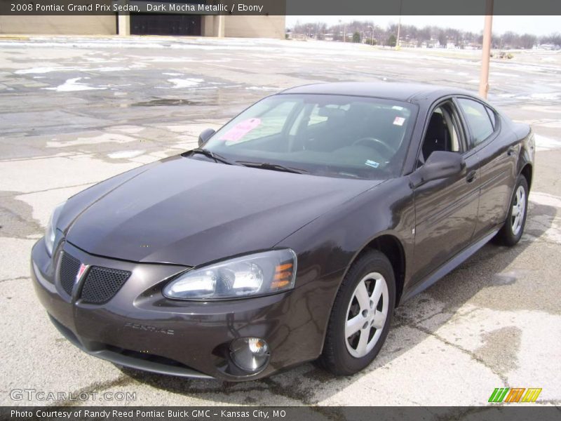Dark Mocha Metallic / Ebony 2008 Pontiac Grand Prix Sedan