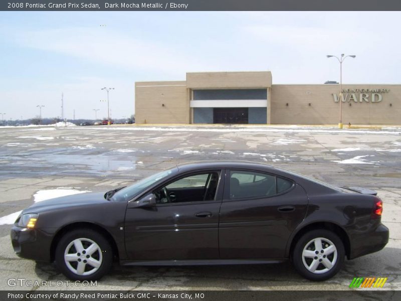 Dark Mocha Metallic / Ebony 2008 Pontiac Grand Prix Sedan