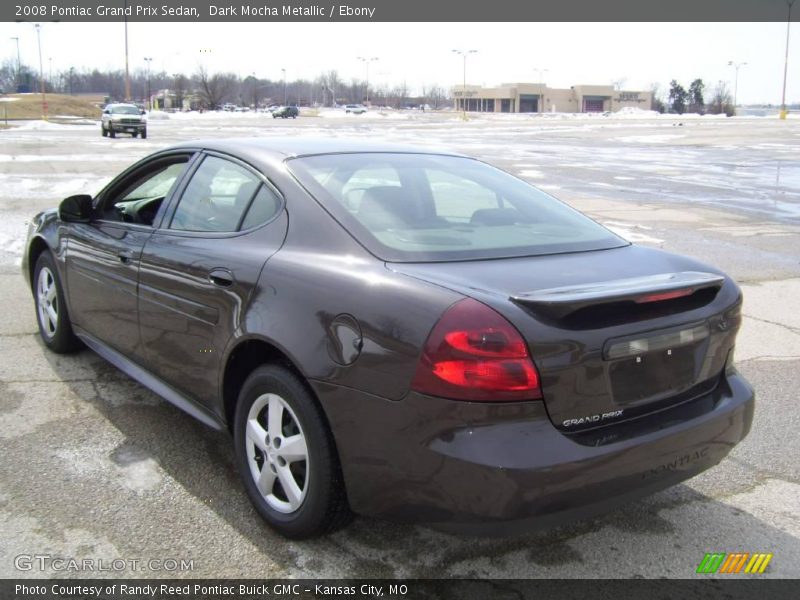 Dark Mocha Metallic / Ebony 2008 Pontiac Grand Prix Sedan