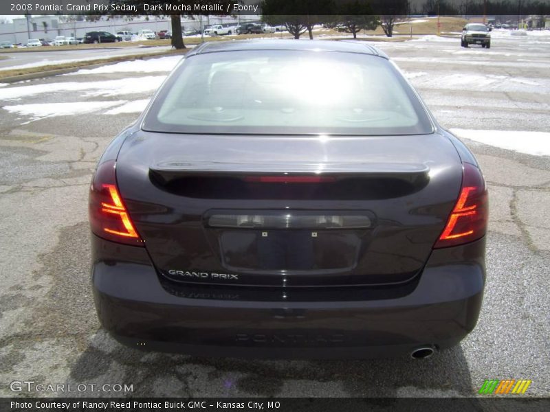 Dark Mocha Metallic / Ebony 2008 Pontiac Grand Prix Sedan