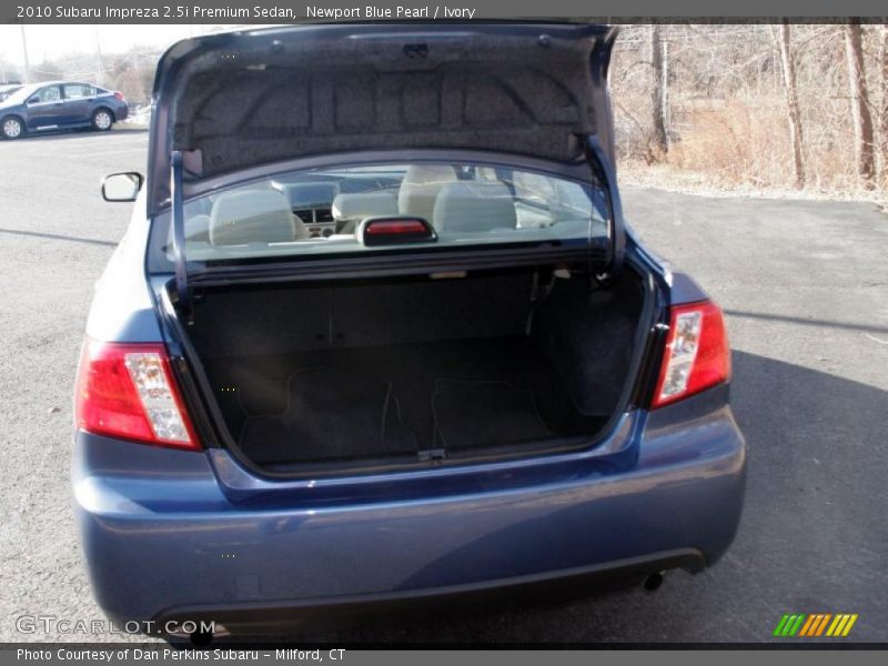 Newport Blue Pearl / Ivory 2010 Subaru Impreza 2.5i Premium Sedan