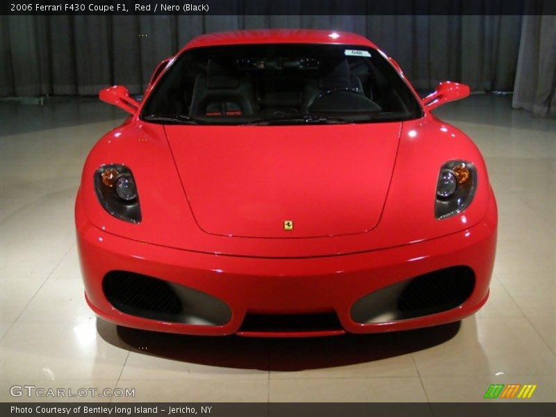 Red / Nero (Black) 2006 Ferrari F430 Coupe F1