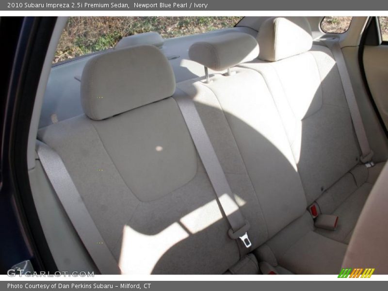 Newport Blue Pearl / Ivory 2010 Subaru Impreza 2.5i Premium Sedan