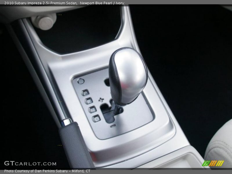  2010 Impreza 2.5i Premium Sedan 4 Speed Sportshift Automatic Shifter