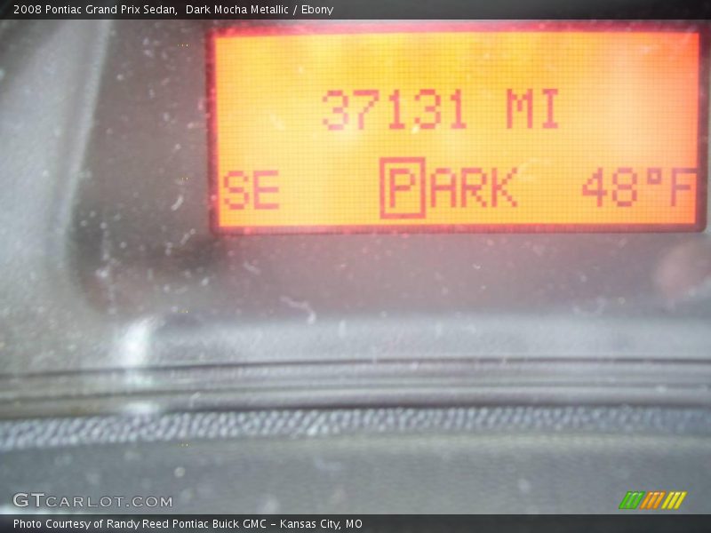 Dark Mocha Metallic / Ebony 2008 Pontiac Grand Prix Sedan