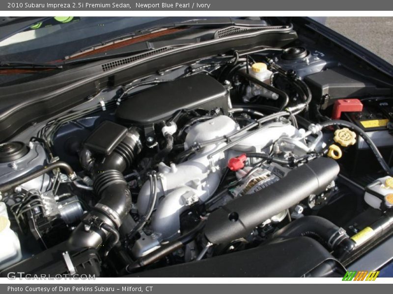  2010 Impreza 2.5i Premium Sedan Engine - 2.5 Liter SOHC 16-Valve VVT Flat 4 Cylinder