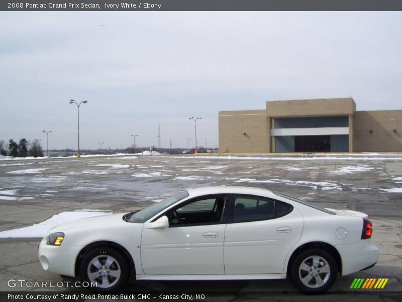 Ivory White / Ebony 2008 Pontiac Grand Prix Sedan