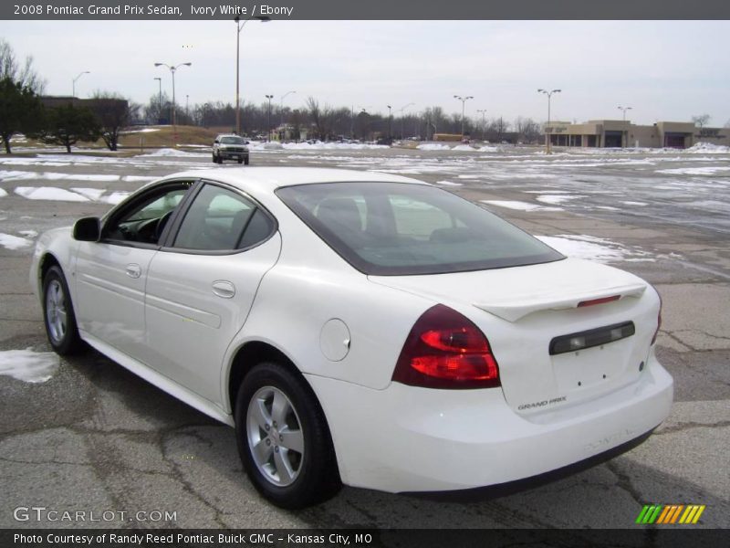 Ivory White / Ebony 2008 Pontiac Grand Prix Sedan