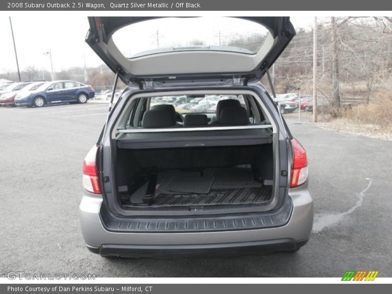Quartz Silver Metallic / Off Black 2008 Subaru Outback 2.5i Wagon