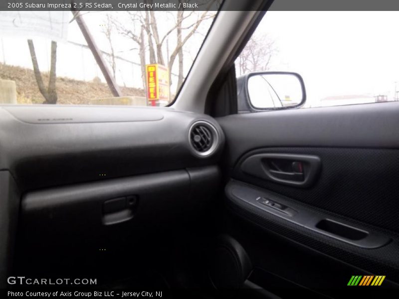 Crystal Grey Metallic / Black 2005 Subaru Impreza 2.5 RS Sedan