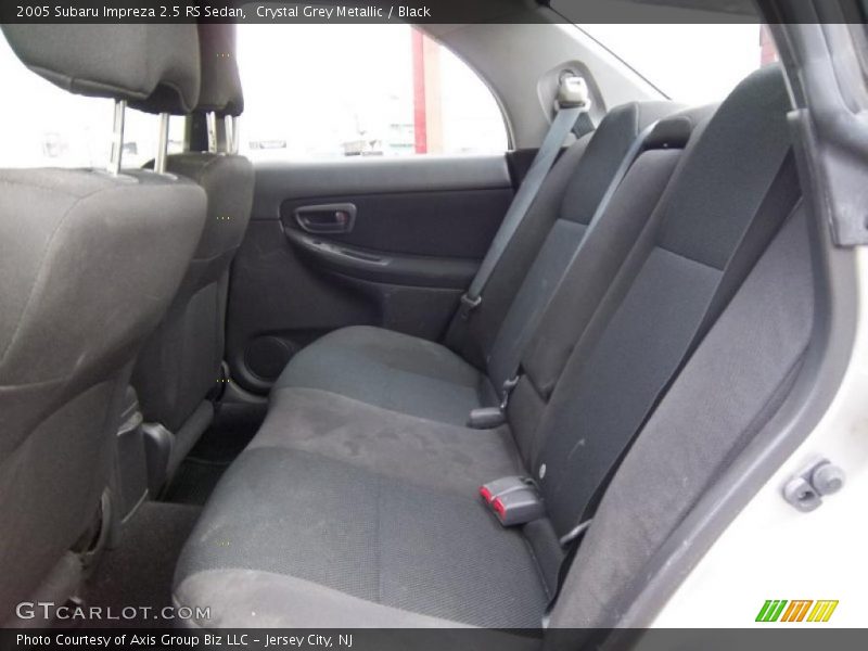 Crystal Grey Metallic / Black 2005 Subaru Impreza 2.5 RS Sedan