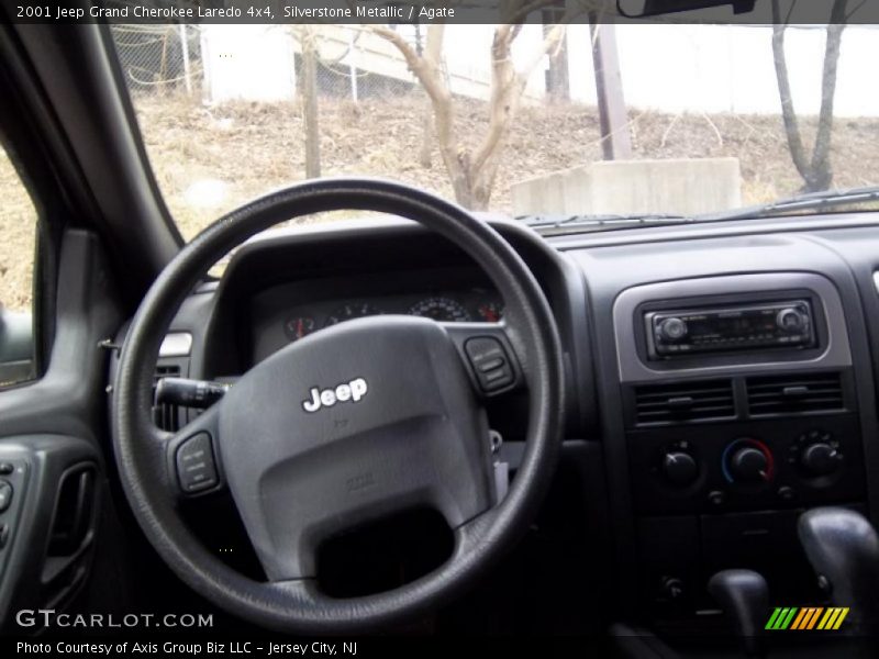 Silverstone Metallic / Agate 2001 Jeep Grand Cherokee Laredo 4x4