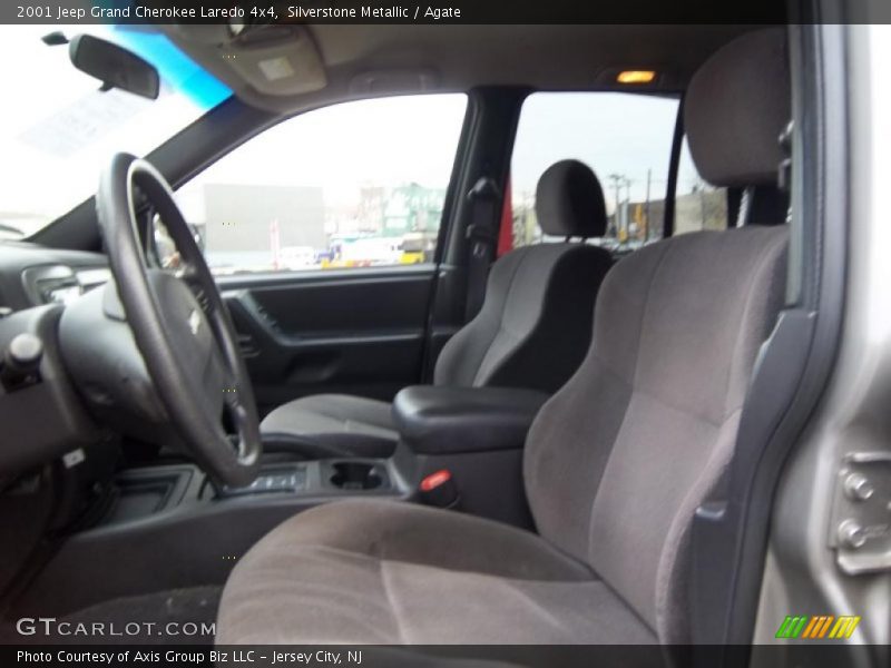 Silverstone Metallic / Agate 2001 Jeep Grand Cherokee Laredo 4x4