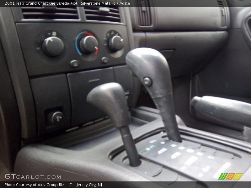Silverstone Metallic / Agate 2001 Jeep Grand Cherokee Laredo 4x4