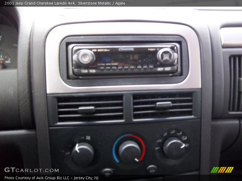 Silverstone Metallic / Agate 2001 Jeep Grand Cherokee Laredo 4x4