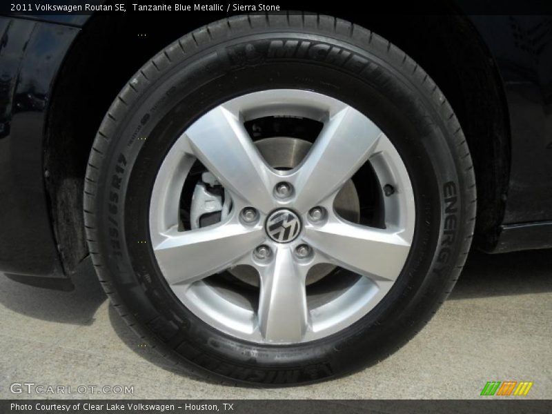 Tanzanite Blue Metallic / Sierra Stone 2011 Volkswagen Routan SE