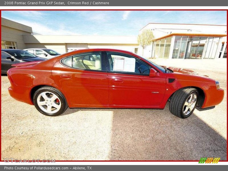 Crimson Red / Cashmere 2008 Pontiac Grand Prix GXP Sedan