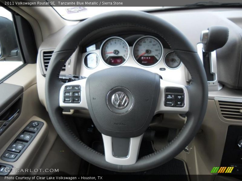 Tanzanite Blue Metallic / Sierra Stone 2011 Volkswagen Routan SE