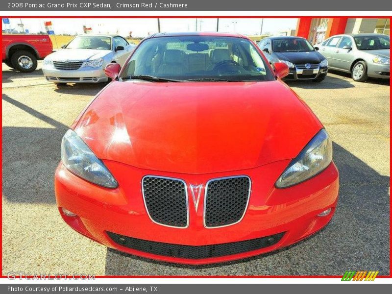 Crimson Red / Cashmere 2008 Pontiac Grand Prix GXP Sedan