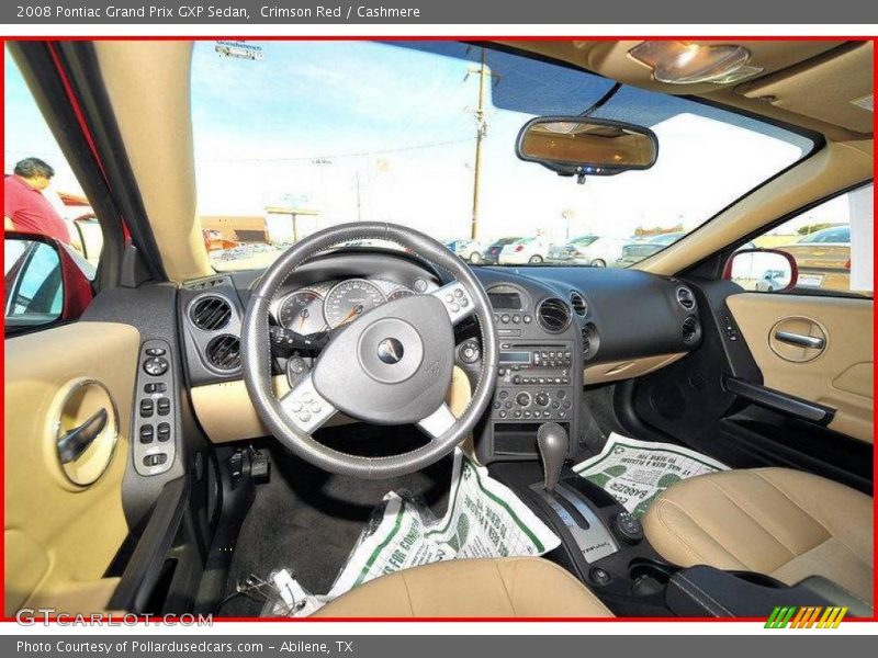 Crimson Red / Cashmere 2008 Pontiac Grand Prix GXP Sedan
