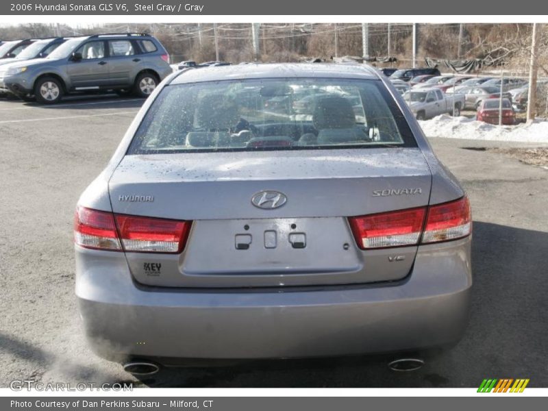 Steel Gray / Gray 2006 Hyundai Sonata GLS V6