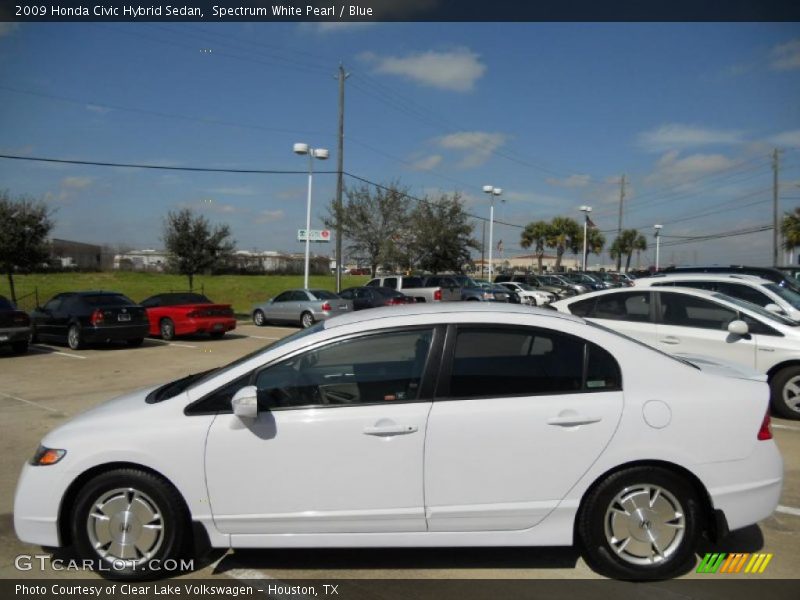 2009 Civic Hybrid Sedan Spectrum White Pearl