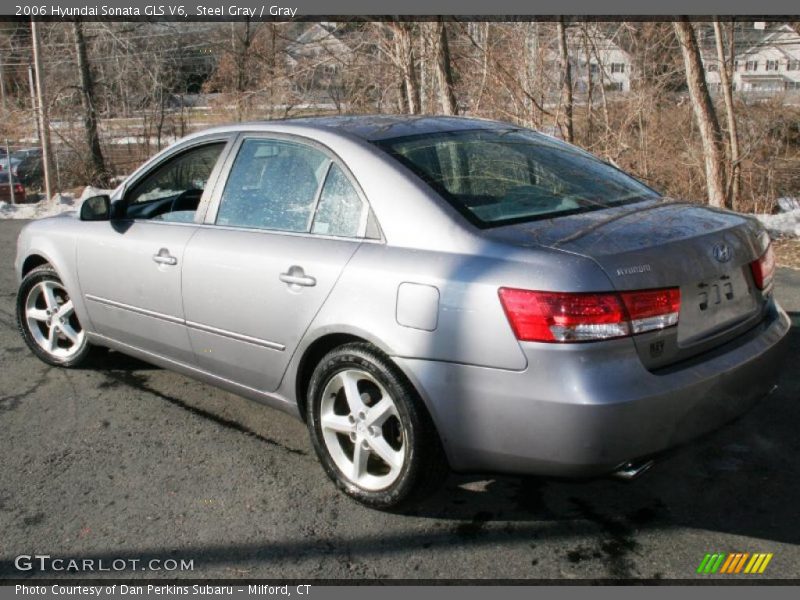 Steel Gray / Gray 2006 Hyundai Sonata GLS V6