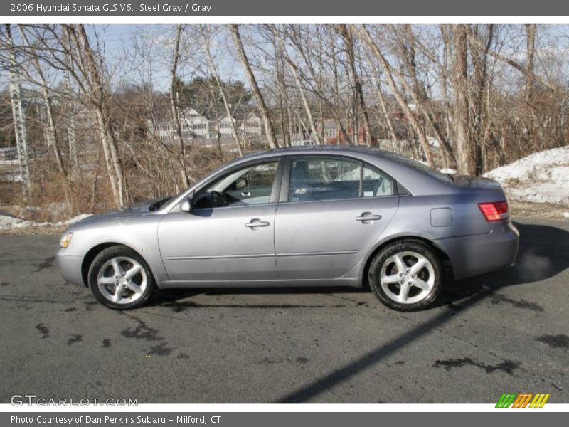 Steel Gray / Gray 2006 Hyundai Sonata GLS V6