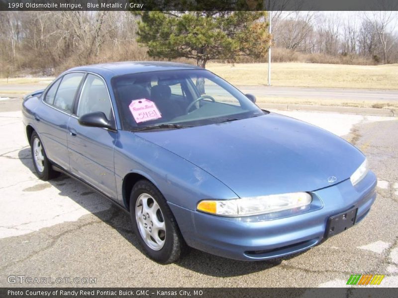 Blue Metallic / Gray 1998 Oldsmobile Intrigue