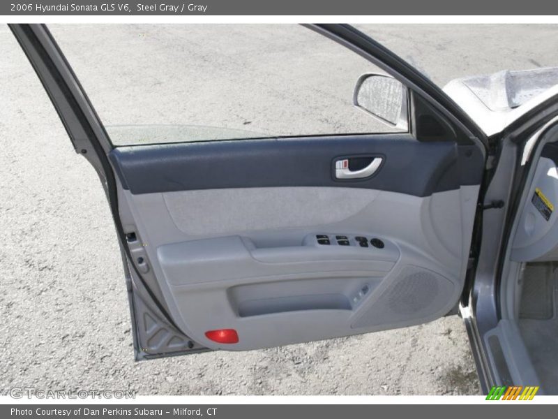 Steel Gray / Gray 2006 Hyundai Sonata GLS V6