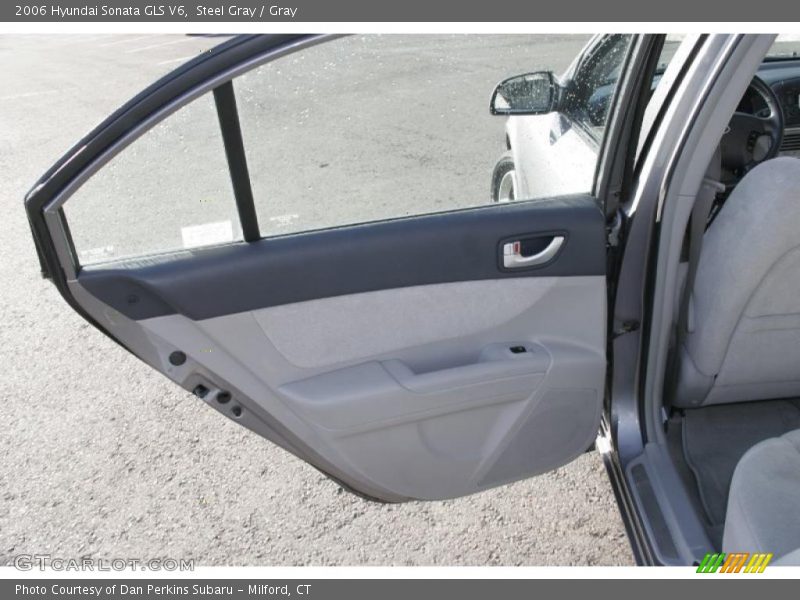 Steel Gray / Gray 2006 Hyundai Sonata GLS V6