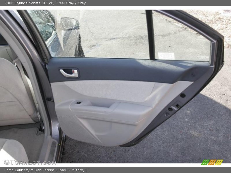 Steel Gray / Gray 2006 Hyundai Sonata GLS V6