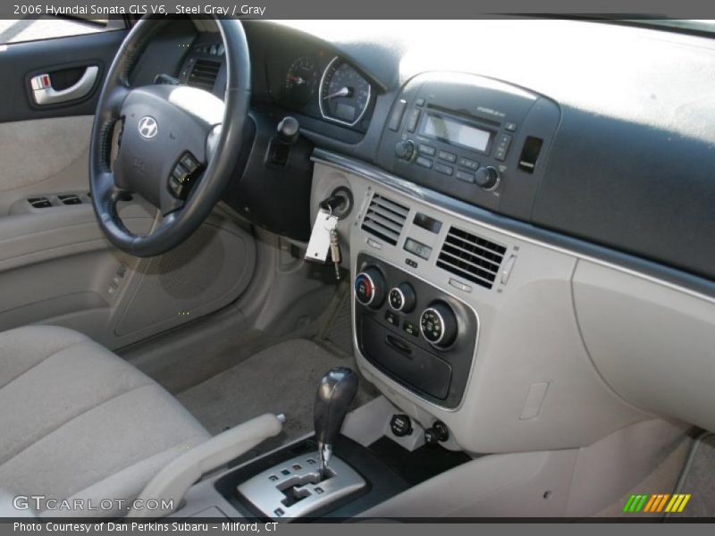 Steel Gray / Gray 2006 Hyundai Sonata GLS V6