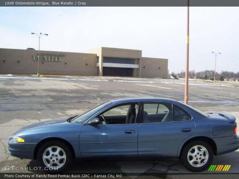 Blue Metallic / Gray 1998 Oldsmobile Intrigue