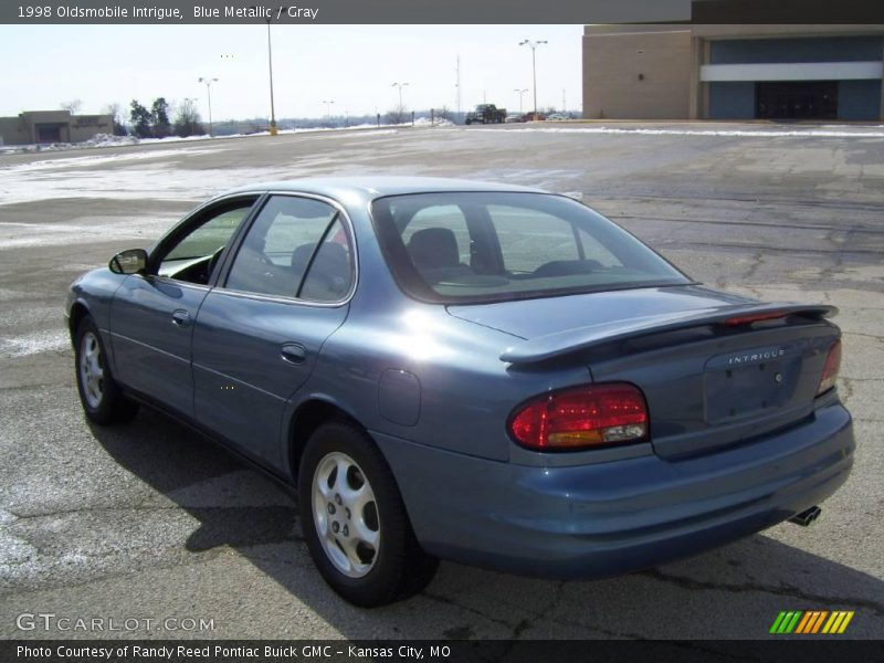 Blue Metallic / Gray 1998 Oldsmobile Intrigue