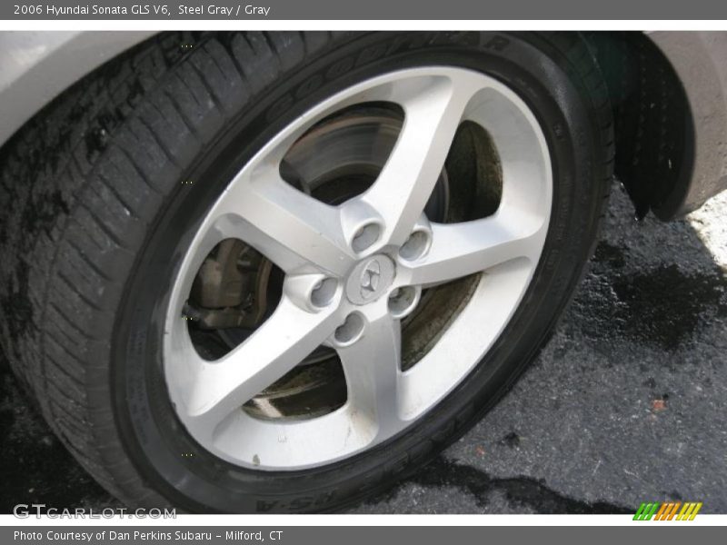 Steel Gray / Gray 2006 Hyundai Sonata GLS V6