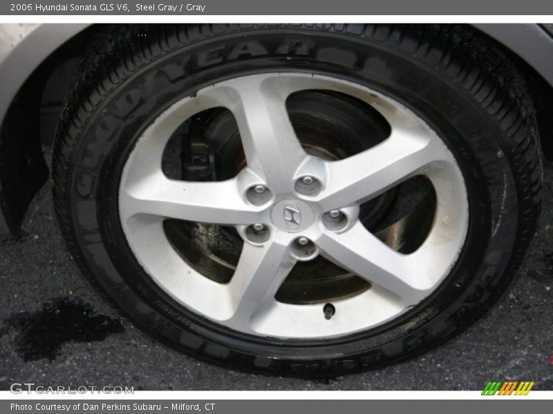 Steel Gray / Gray 2006 Hyundai Sonata GLS V6