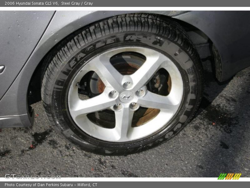 Steel Gray / Gray 2006 Hyundai Sonata GLS V6